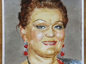 Як маленький поні опановує акварель.