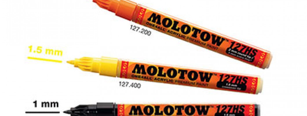 Акрилові маркери MOLOTOW серії 127HS ONE4ALL Акрилові маркери MOLOTOW серії 127HS ONE4ALL