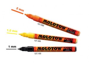 Акрилові маркери MOLOTOW серії 127HS ONE4ALL