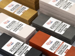 Новинка! Скульптурний пластилін ROSA Studio у 5 кольорах та двох об’ємах