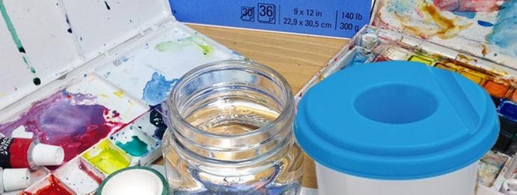 Матеріали для гуашевого та акварельного живопису, їх розмаїття.